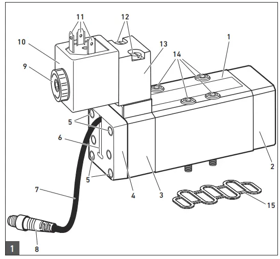AVENTICS IS12 PD Directional Valve-fig1