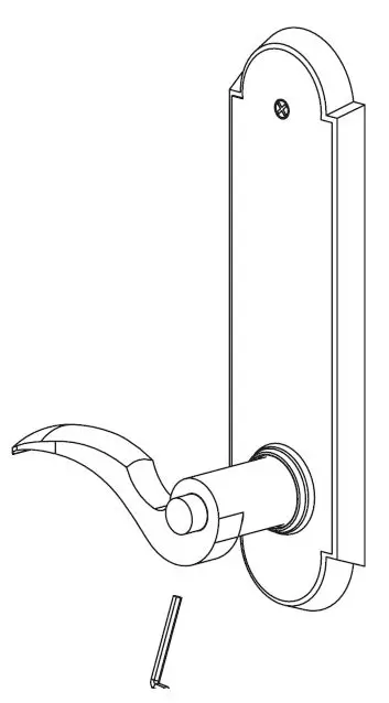 Emtek In4-no8dm Single Point Lock Dummy Installation Guide