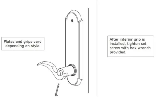 FIG 3 Secure Handle