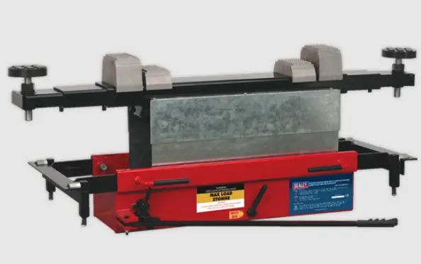 SEALEY-SJBEX200.V2-2-3tonne-Jacking-Beam-with-1.6-Meter-Extending-Arms-And-Flat-Rollers-product-image