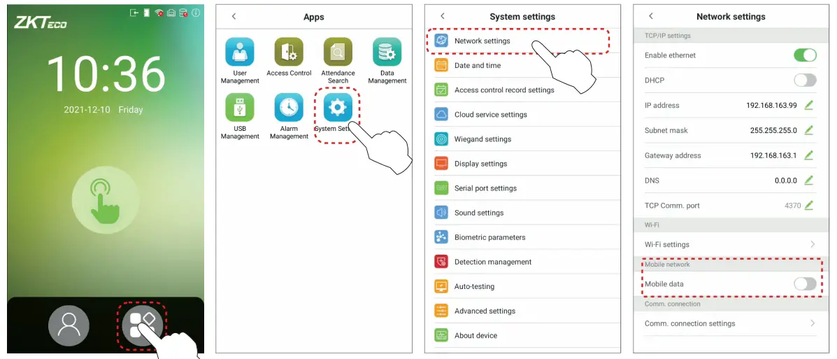 Network Settings