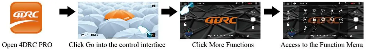 4DRC 4D F3 GPS Drone with FHD Camera - Figure 6