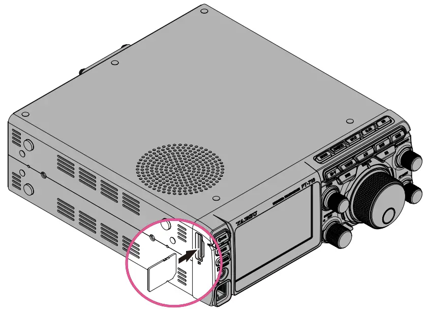 YAESU FT 710 Portable Transceivers - fig 3