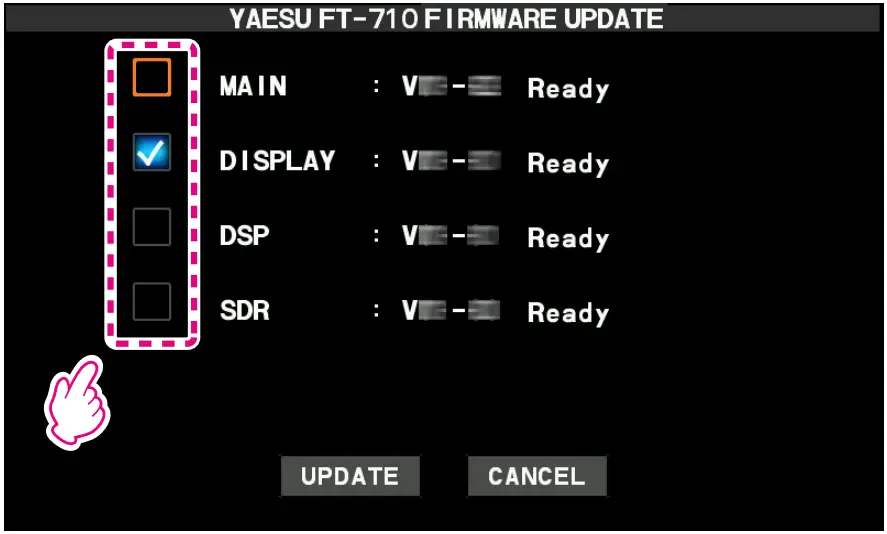 YAESU FT 710 Portable Transceivers - fig 6