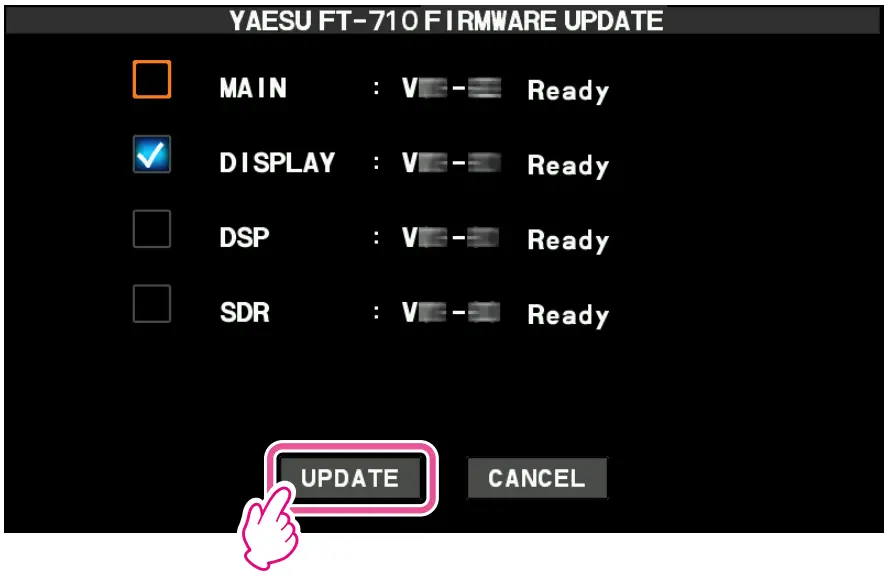 YAESU FT 710 Portable Transceivers - fig 8