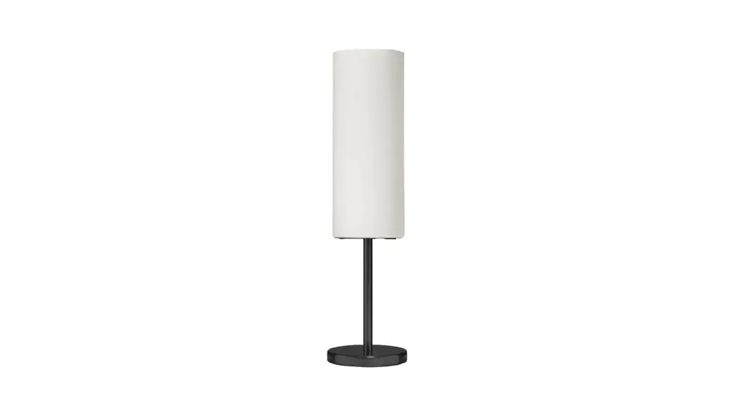 Dainolite 83205 Paza 18-in White Led Table Lamp With No Shade Installation Guide