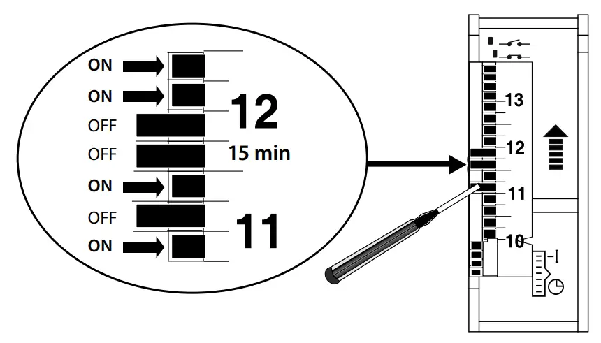 ELKO EP ATS 1DR Analog Clock With Daily - Fig 3