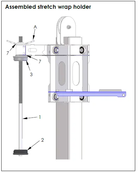 Vestil-SWA-50-50-Inch-Semi-Automatic-Stretch-Wrap-Machine-FIG-12
