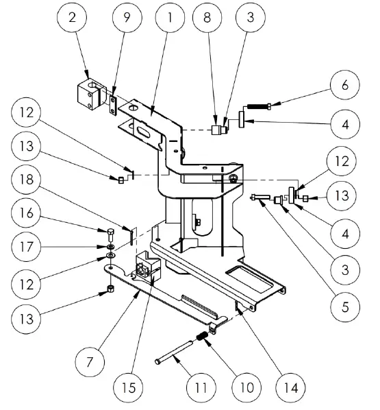 Vestil-SWA-50-50-Inch-Semi-Automatic-Stretch-Wrap-Machine-FIG-2