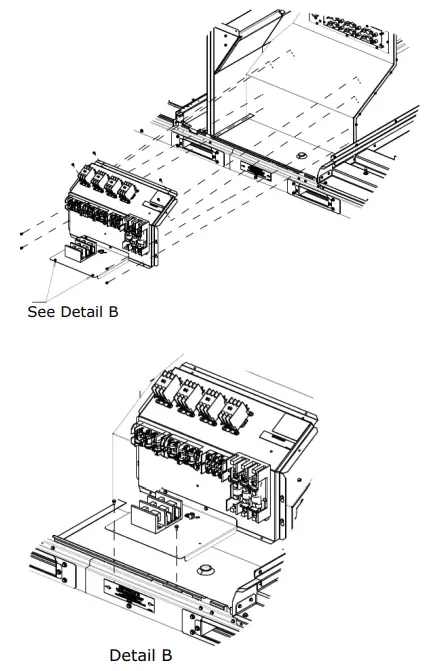 TRANE Technologies BAYHTFB318 Accessory Electric Heat Foundation Packaged Rooftop - control assembly