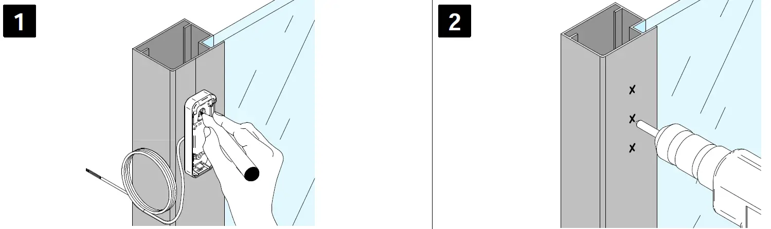 SALTO XS4 Mullion Wall Reader 2