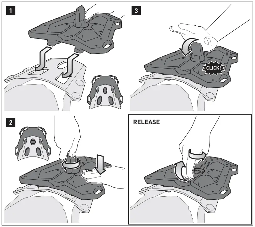 SW MOTECH GPT 06 564 30000 Rackpack Set for Yamaha - Figure 6