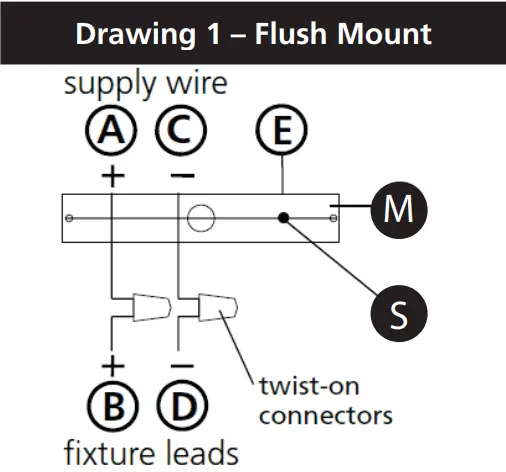 HINKLEY 82014 Lark Dark Sky Coastal Elements Wall Sconce - Flush Mount