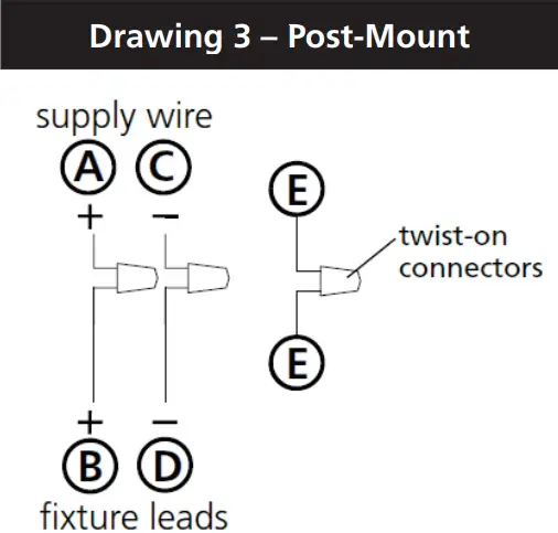 HINKLEY 82014 Lark Dark Sky Coastal Elements Wall Sconce - Post Mount