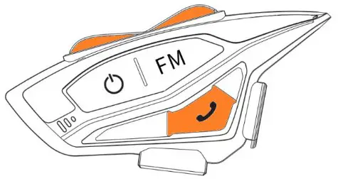 Hysnox Shark 02 Helmet Intercom Headset - operations 2