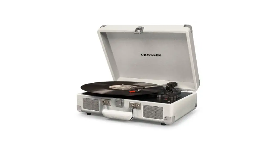 Create Record Player Compact Animal Print Portable Record Player With Bluetooth User Manual
