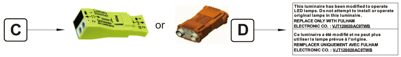 VIVIDHORSE VJT120020AC9TWB 120VAC Power and CCT Selectable AC Engine Retrofit Kit 8