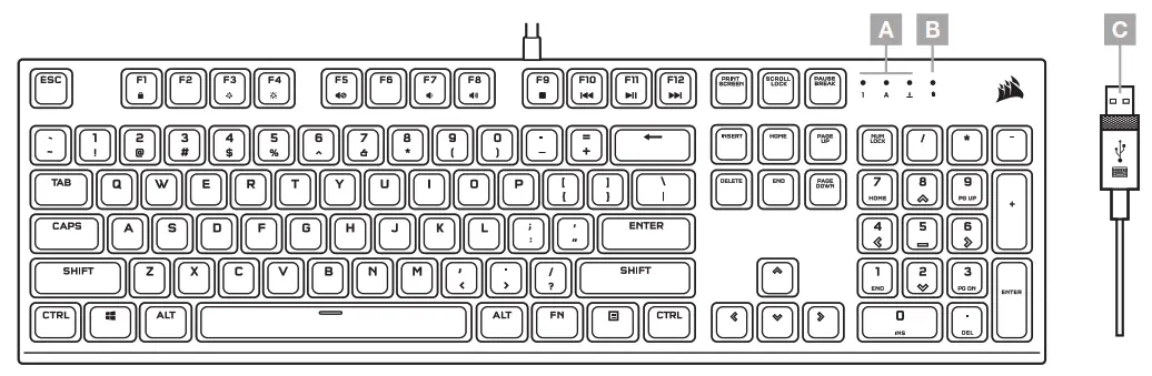 CORSAIR K60 RGB PRO - GETTING TO KNOW YOUR KEYBOARD