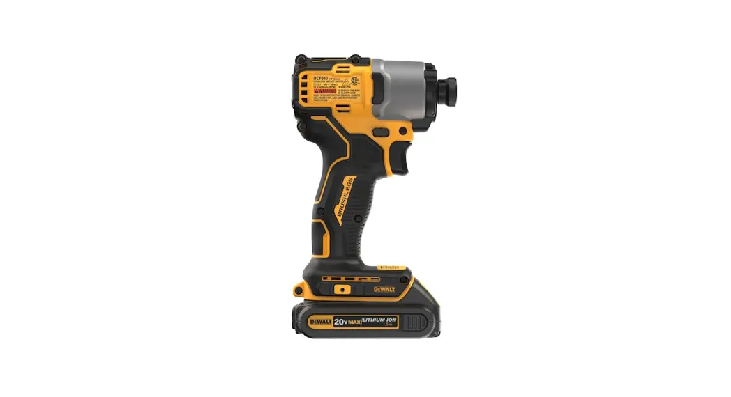 Dewalt Dcf840 Brushless Cordless Impact Driver Kit Dewalt Dcf840 Brushless Cordless Impact Driver Kit
