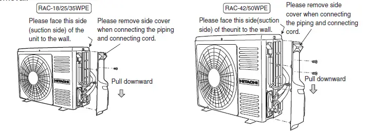 HITACHI-RAC-18WPE-Heat-Pump-Outdoor-Unit-Air-Conditioner-1