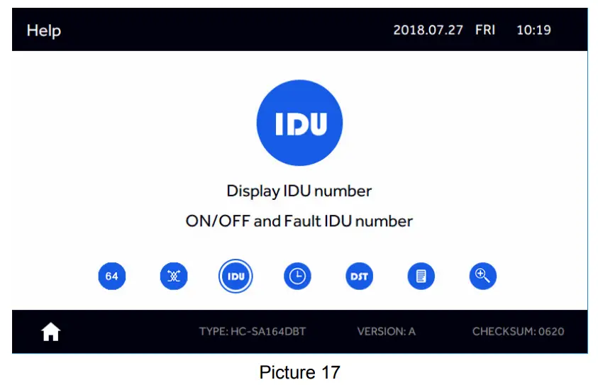 Airwell RWV09 Central Controller - Figure 20