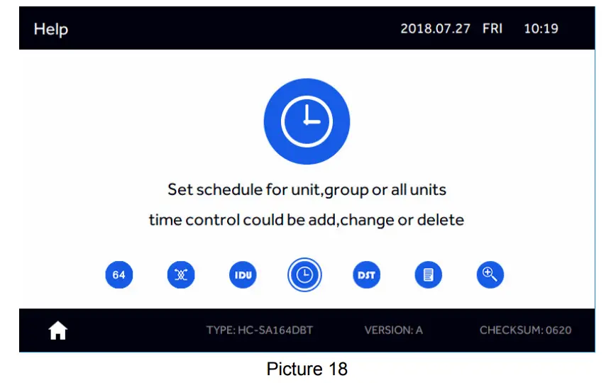 Airwell RWV09 Central Controller - Figure 21