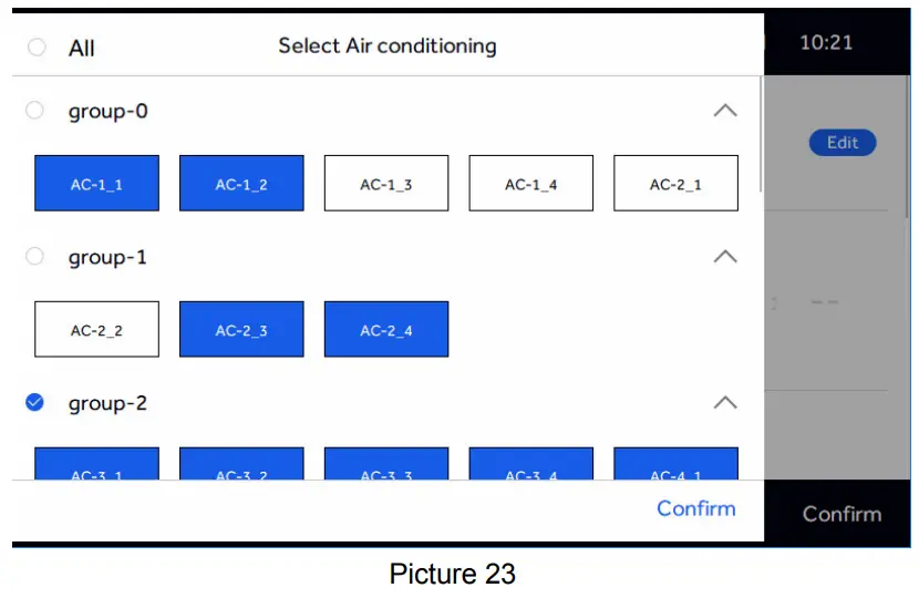 Airwell RWV09 Central Controller - Figure 26