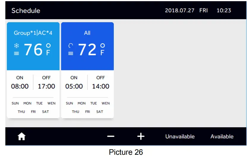 Airwell RWV09 Central Controller - Figure 29
