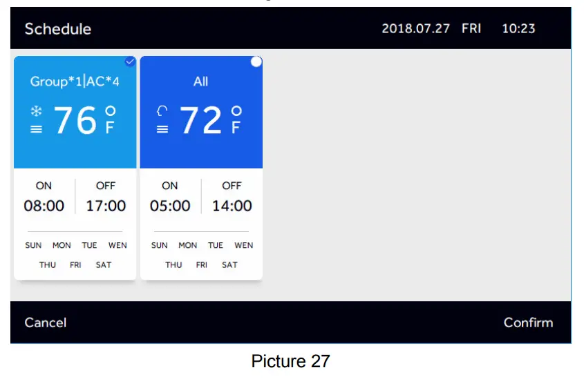 Airwell RWV09 Central Controller - Figure 30