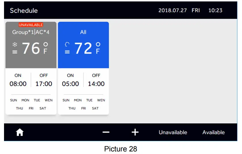Airwell RWV09 Central Controller - Figure 31