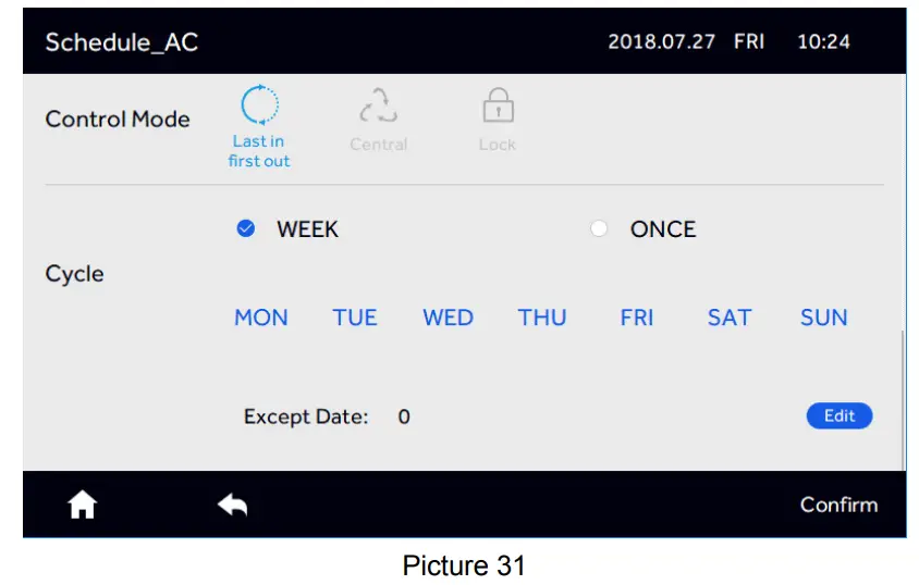 Airwell RWV09 Central Controller - Figure 34