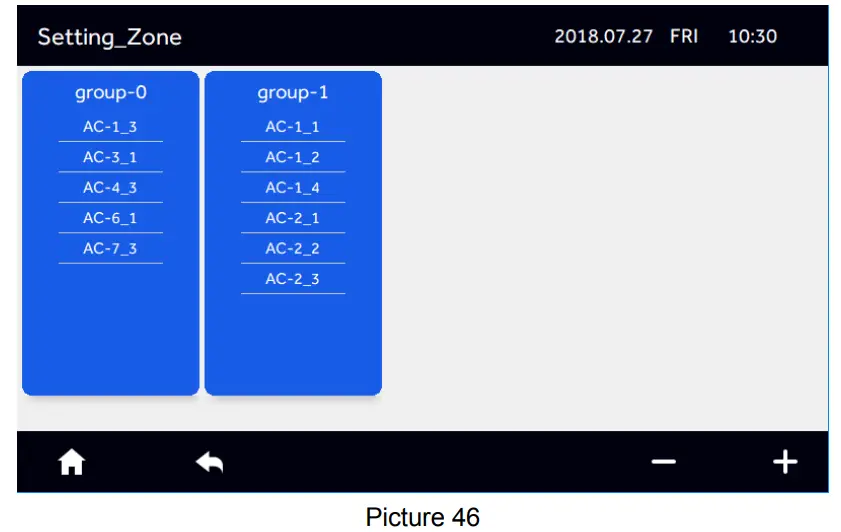 Airwell RWV09 Central Controller - Figure 49
