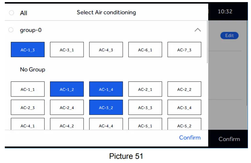 Airwell RWV09 Central Controller - Figure 54