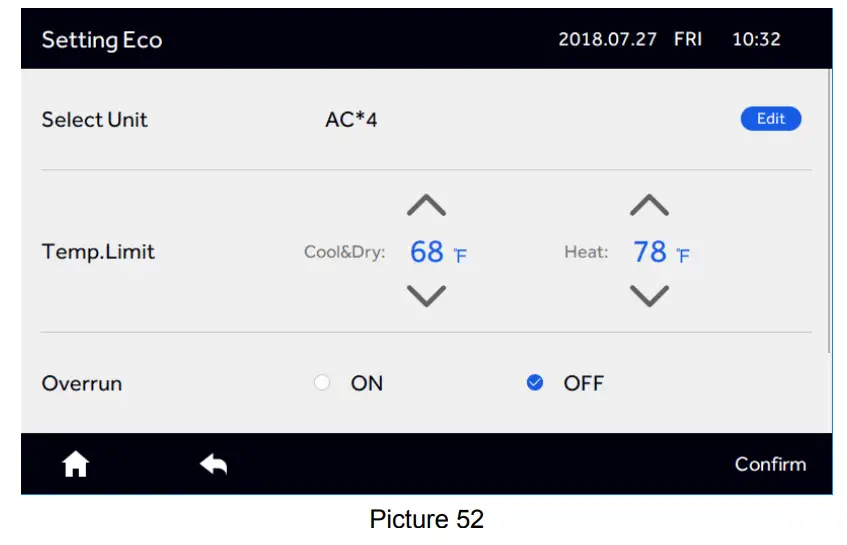 Airwell RWV09 Central Controller - Figure 55