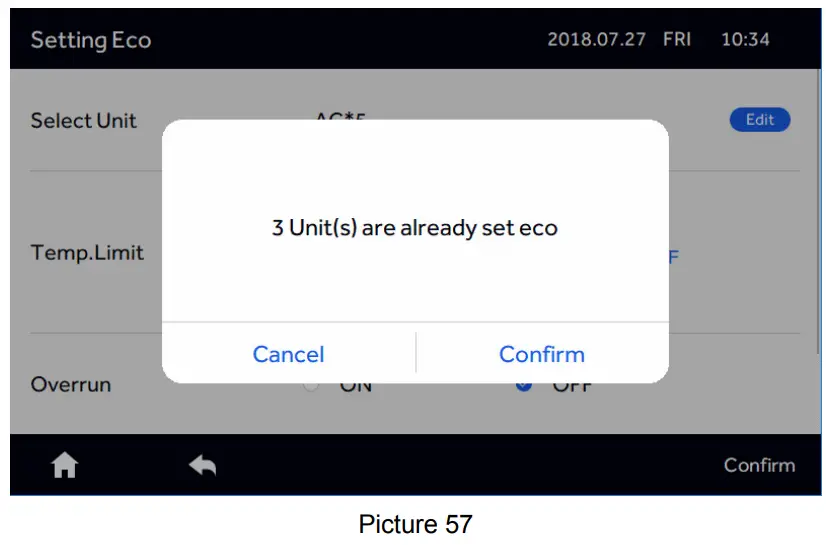 Airwell RWV09 Central Controller - Figure 60