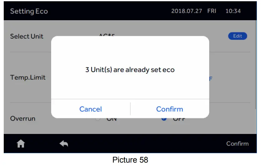 Airwell RWV09 Central Controller - Figure 61