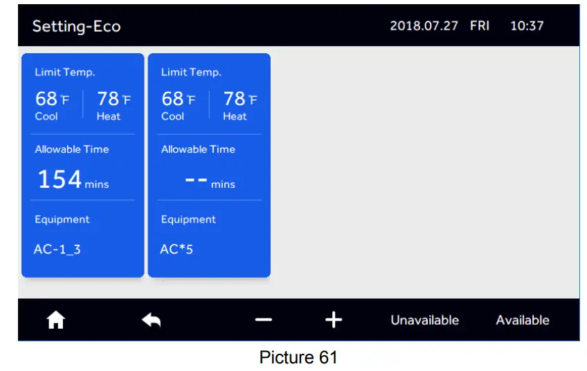 Airwell RWV09 Central Controller - Figure 64