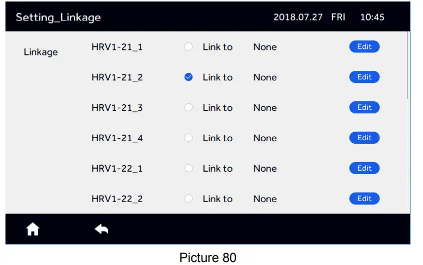 Airwell RWV09 Central Controller - Figure 83