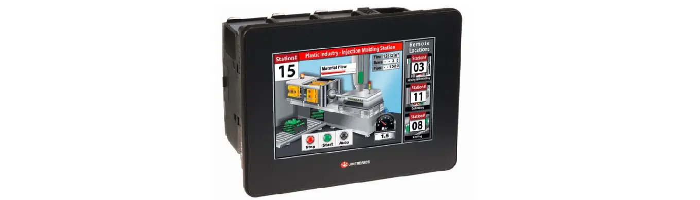 Unitronics Usp-070-b08 Unistream Hmi Panel Platform Comprises Control Device User Guide