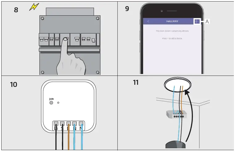 Trust ZCM-1800 ZIGBEE Smart Build-In Switch 4