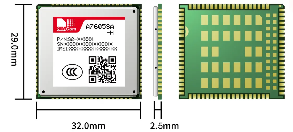 SIMcom-A7605SA-H LTE-Cat-4-Module-01