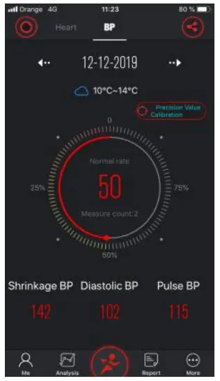 CALYPSO K8500 Fitness Tracker Watch --- BP