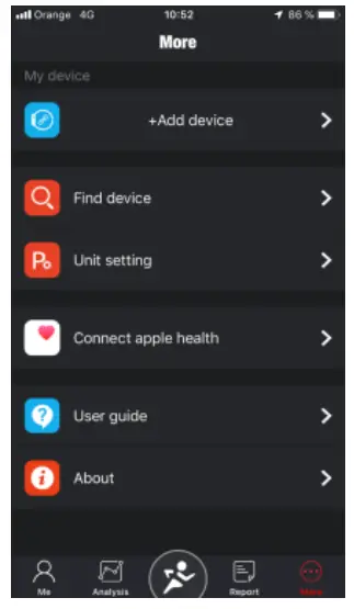 CALYPSO K8500 Fitness Tracker Watch --- Connecting