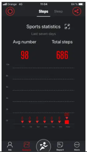 CALYPSO K8500 Fitness Tracker Watch --- best