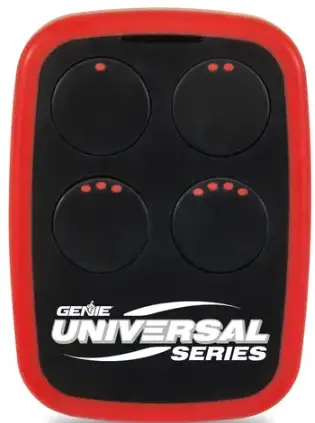 GENIE 4 Button Garage Door and Gate Opener Universal Remote