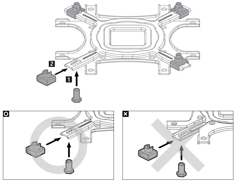 INTEL, AMD Backplate
