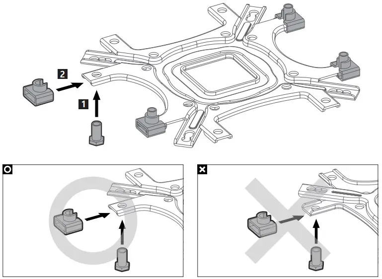 INTEL, AMD Backplate