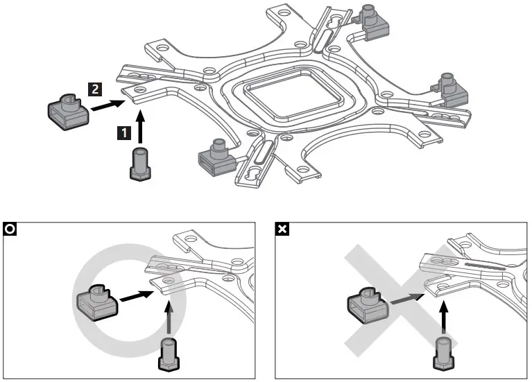 INTEL, AMD Backplate