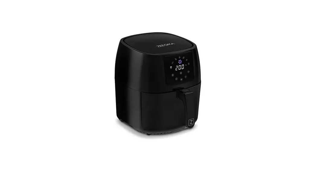 Zeegma Knapper Pro Black Air Fryer User Manual