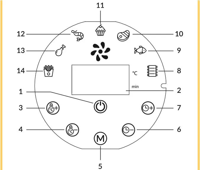 ZEEGMA Knapper Pro Black Air Fryer - Product Overview 4